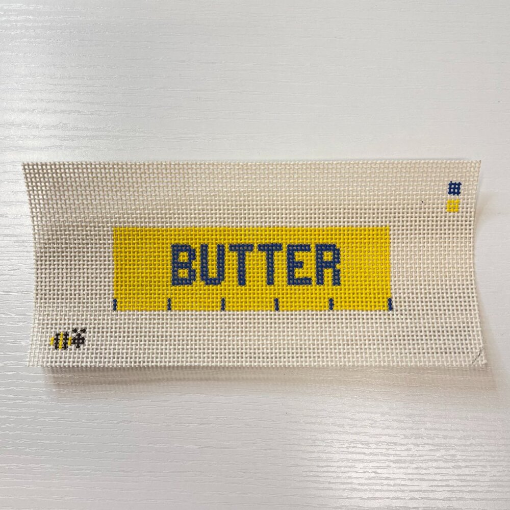 Butter Mini Needlepoint Canvas